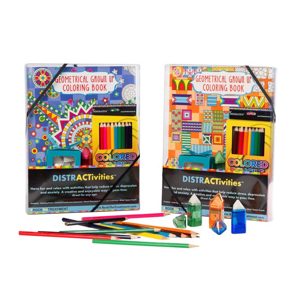 Adult Coloring Book Set